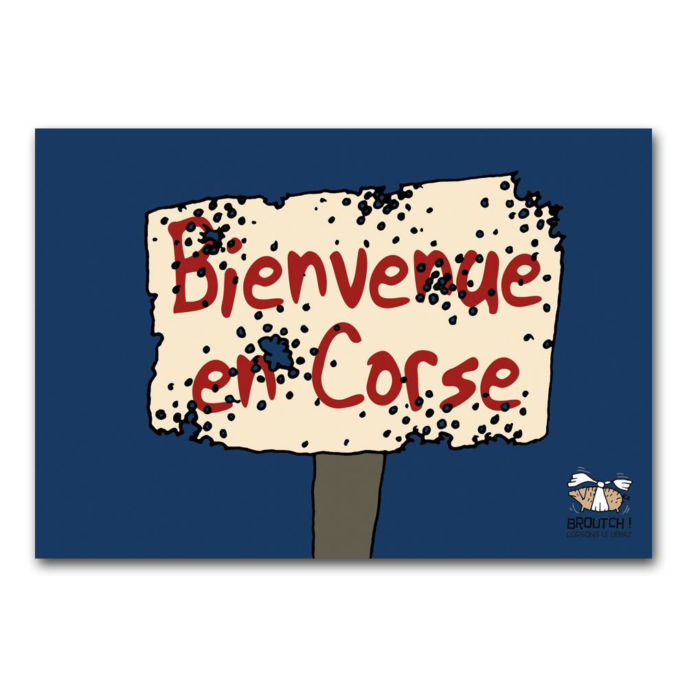 Broutch Bienvenue Carte Postale Broutch Bienvenue Carte Postale