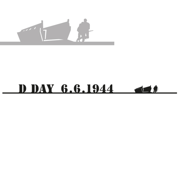 D-DAY 6.6.1944 Barge