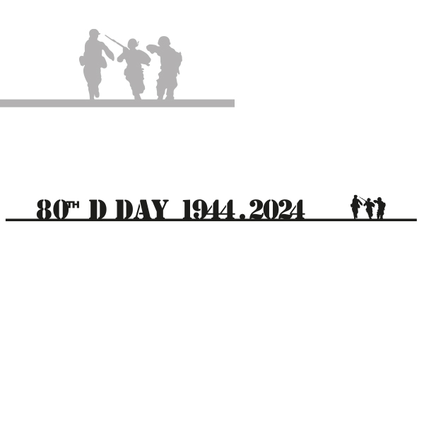 80TH D-DAY 1944-2024 Soldats