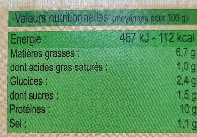Rillettes de merlu aux légumes confits BIO
