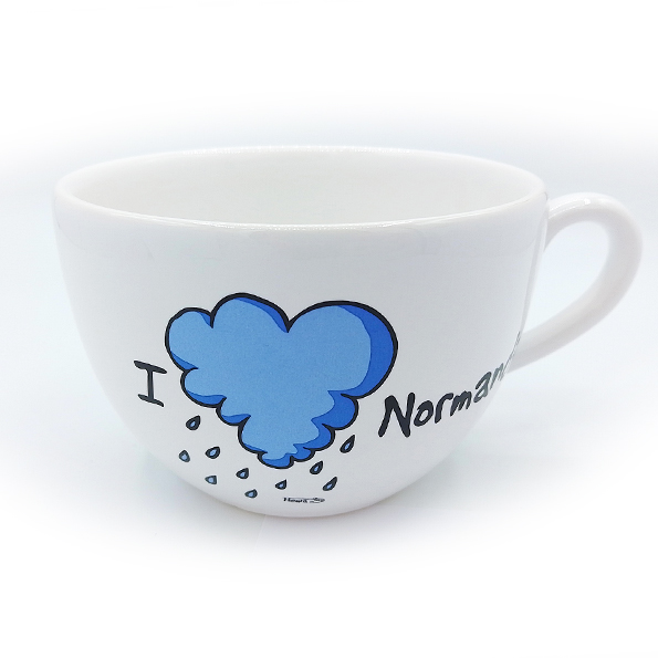 [236HE-07] Tasse Jumbo  I love Normandie