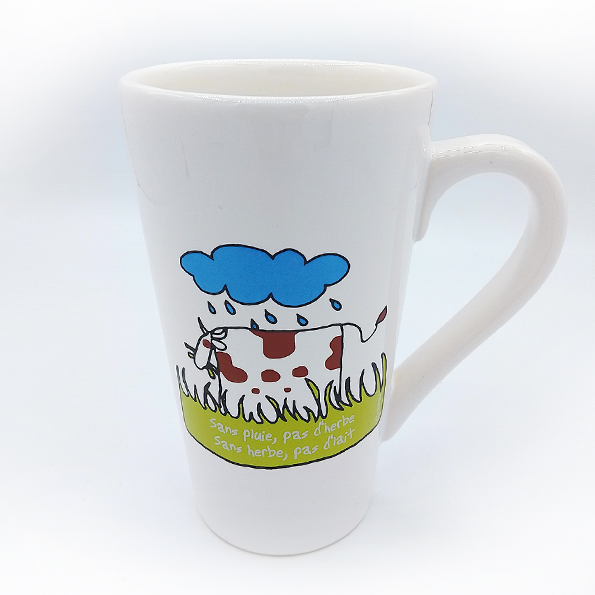 [237HE-01] Chope conique Pluie/vache