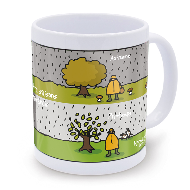 [104HE-12] Mug 4 saisons