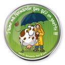 Pin's rond Quoi qu'il en goutte