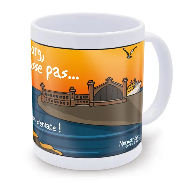 Mug On s'enlace CHERBOURG