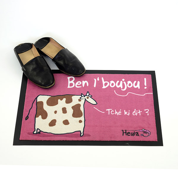 [41HE-939371] Paillasson Vache (boujou)
