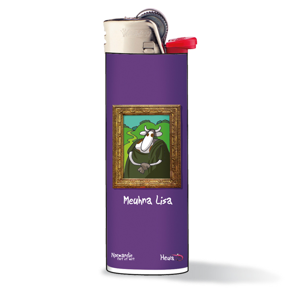 [46HE-14] Briquet BIC LOT 2 (ref : 118259) Mheuna Lisa