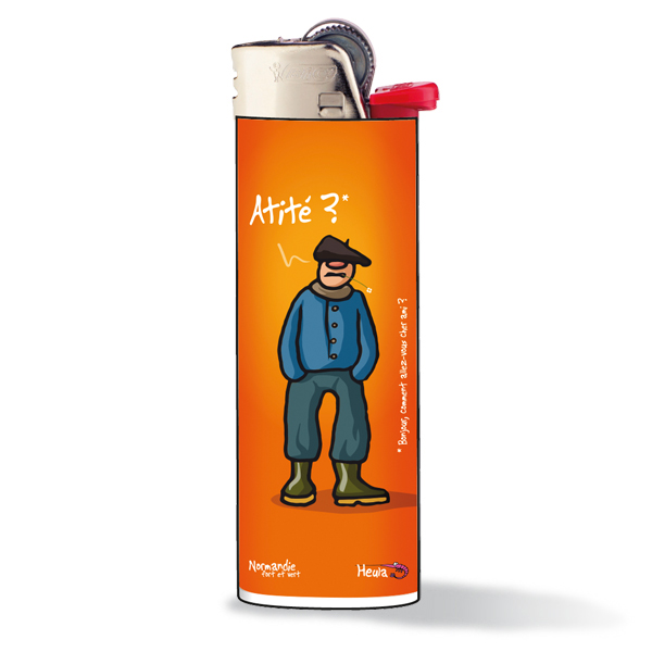 [46HE-15] Briquet BIC LOT 2 (ref : 118259) Atité