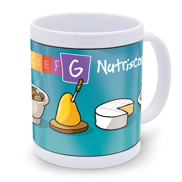 [104HE-137] Mug Nutriscore