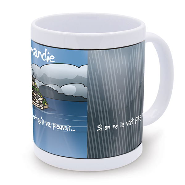 Mug Si on voit le Mont