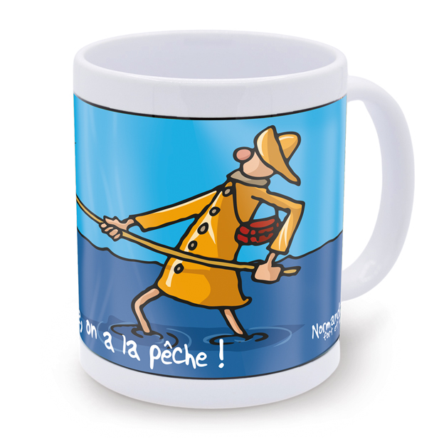 [104HE-86] Mug On a la pêche