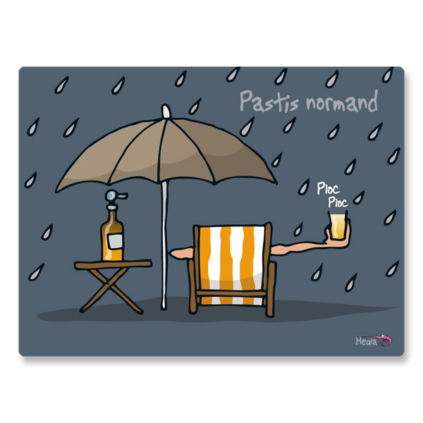 [105HE-27] Set de table Pastis