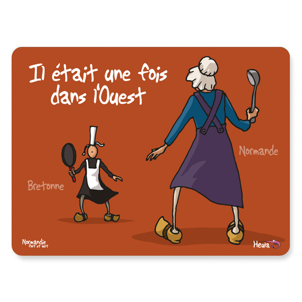 [105HE-62] Set de table Une fois dans l'Ouest