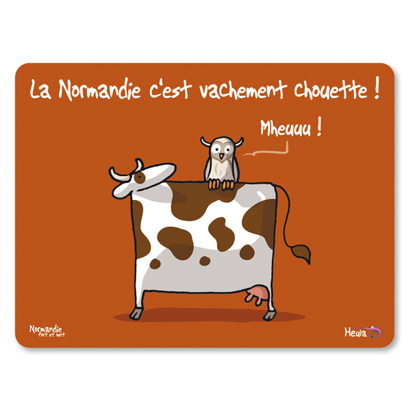 [105HE-65] Set de table Chouette