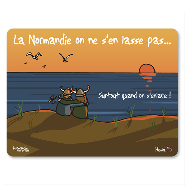 [105HE-69] Set de table On s'enlace Normandie