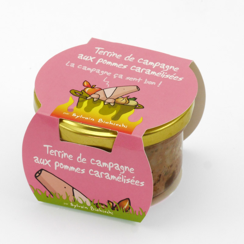 [65HE-0045] Terrine aux pommes caramélisées