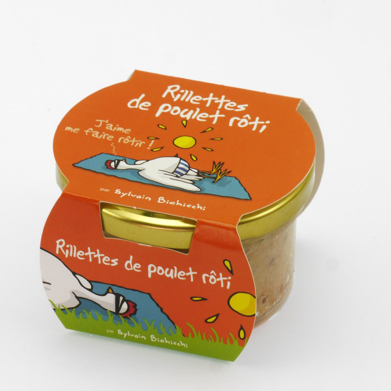 [65HE-0046] Rillettes de poulet rôti