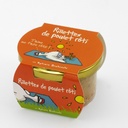 Rillettes de poulet rôti
