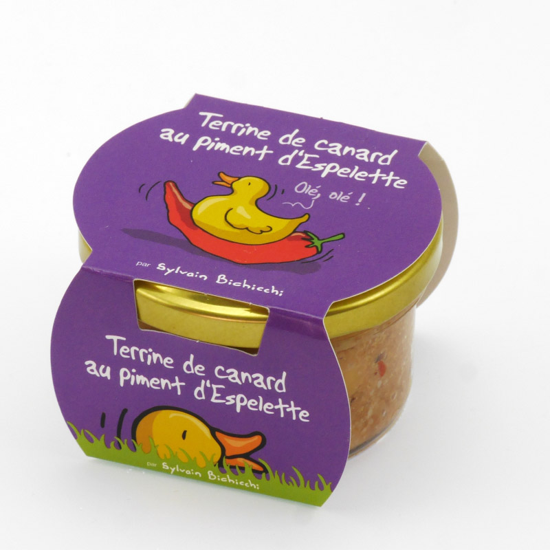 Terrine de canard au piment d'Espelette
