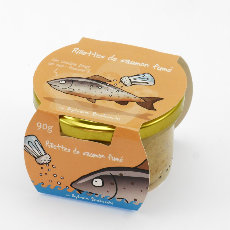 Rillettes de saumon fumé