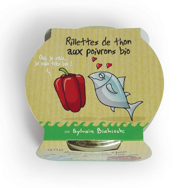 Emietté de thon aux poivrons