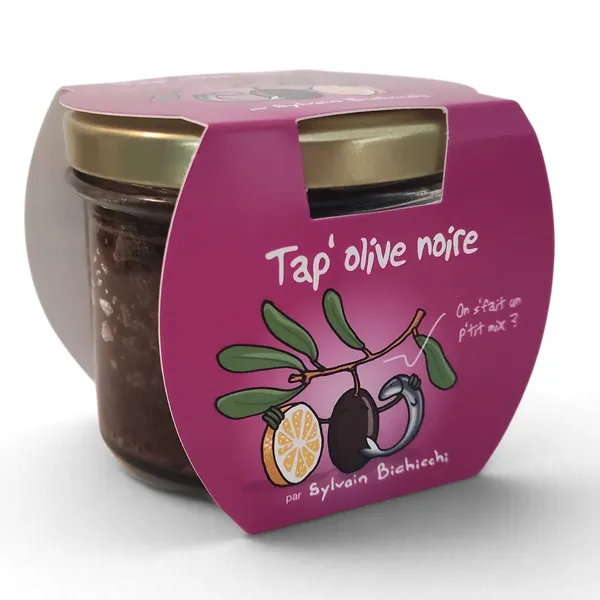 [65HE-0289] Tapenade d'olives noires