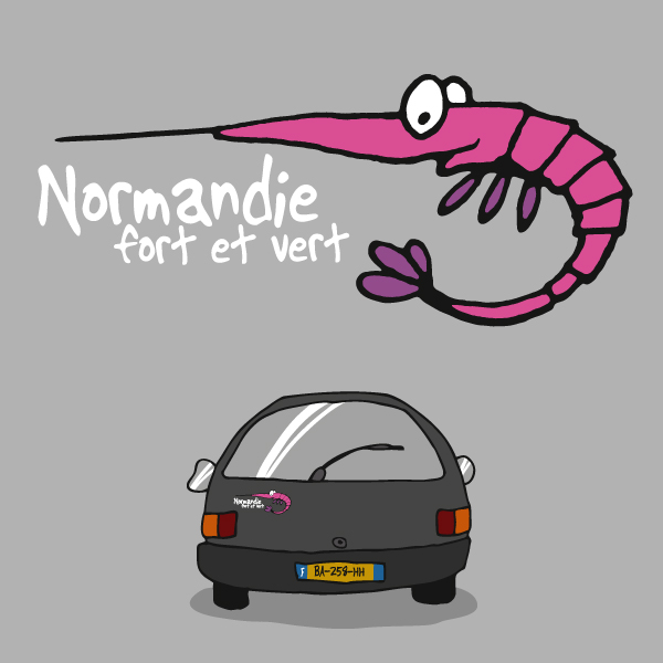 [69HE-09] Adhésif Crev rose Peint.foncée