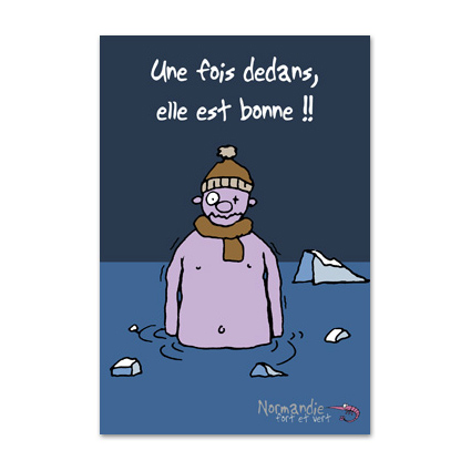 [75HE-010] Carte postale Une fois dedans H010
