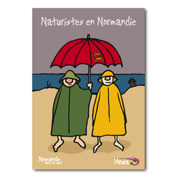 Carte postale Naturistes H053