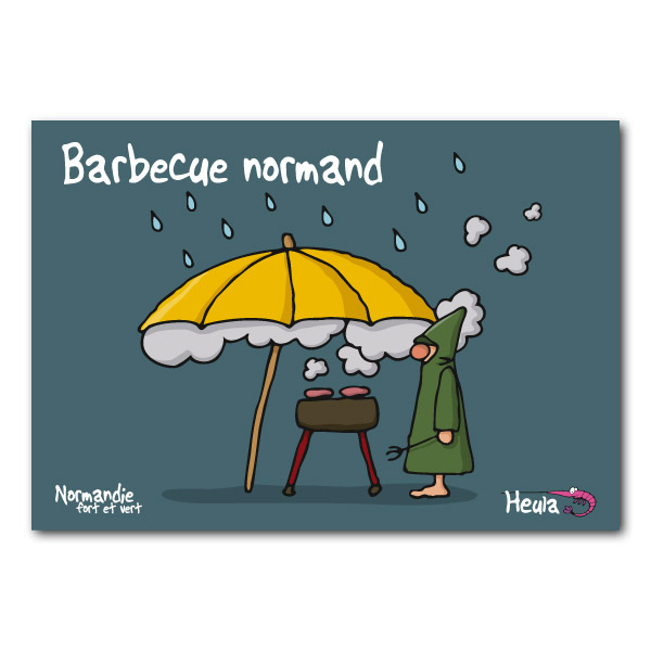 Carte postale Barbecue H072