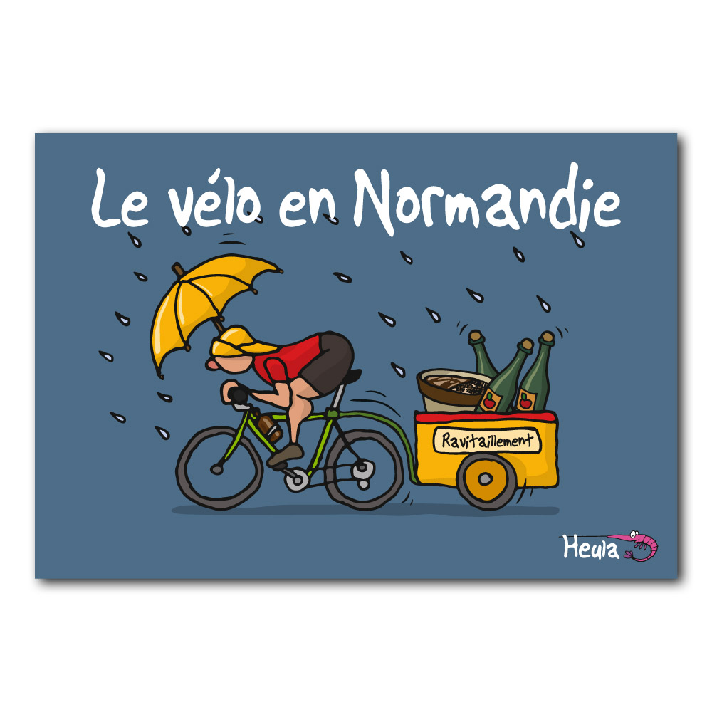 [75HE-148] Carte postale Le vélo H148