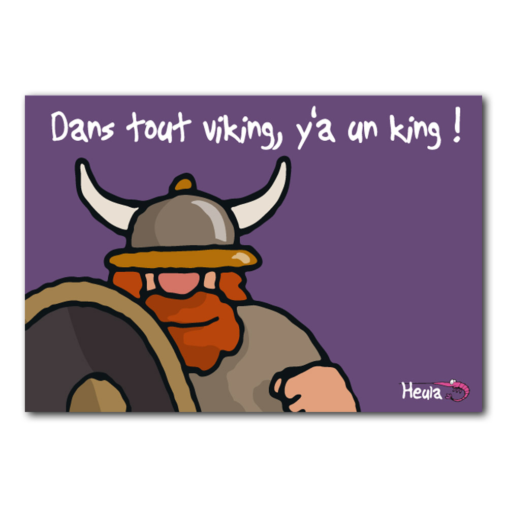 [75HE-153] Carte postale King H153