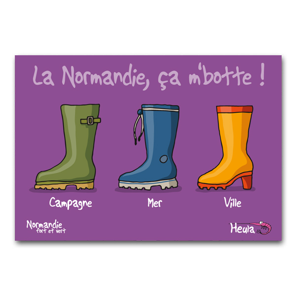 Carte postale Ca m'botte H165