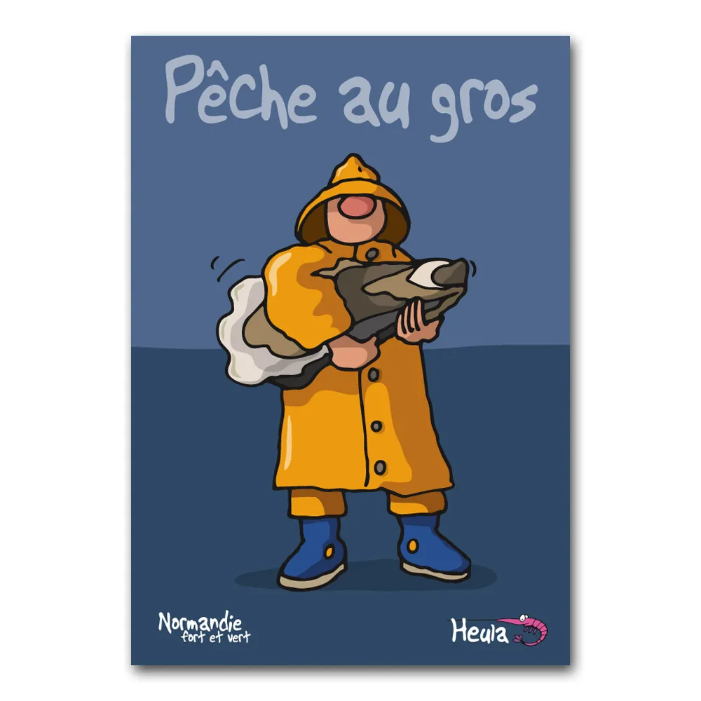 Carte postale Pêche au gros  H174