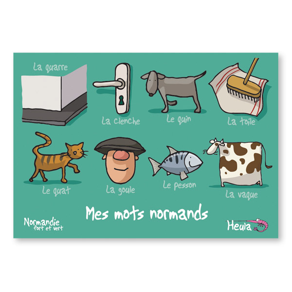 [75HE-237] Carte postale Mes mots