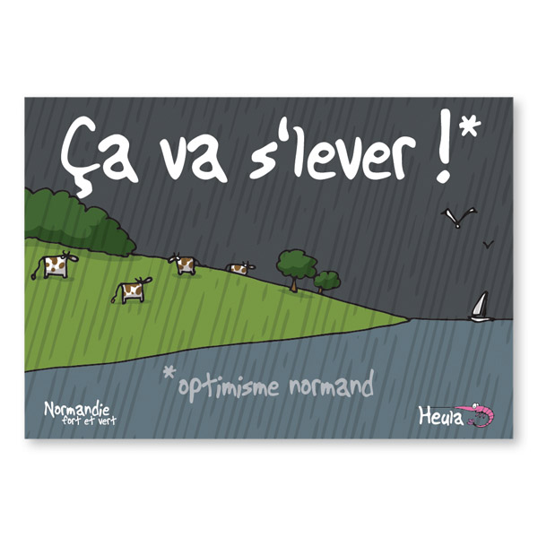 [75HE-238] Carte postale Ca va s'lever H238