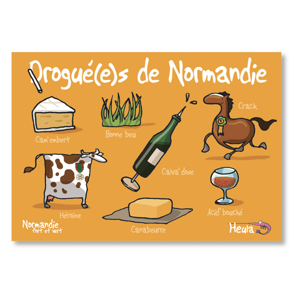 Carte postale Drogués H266