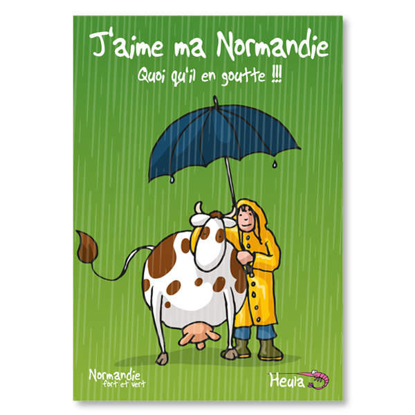 Carte postale Quoi qu'il en goutte H281