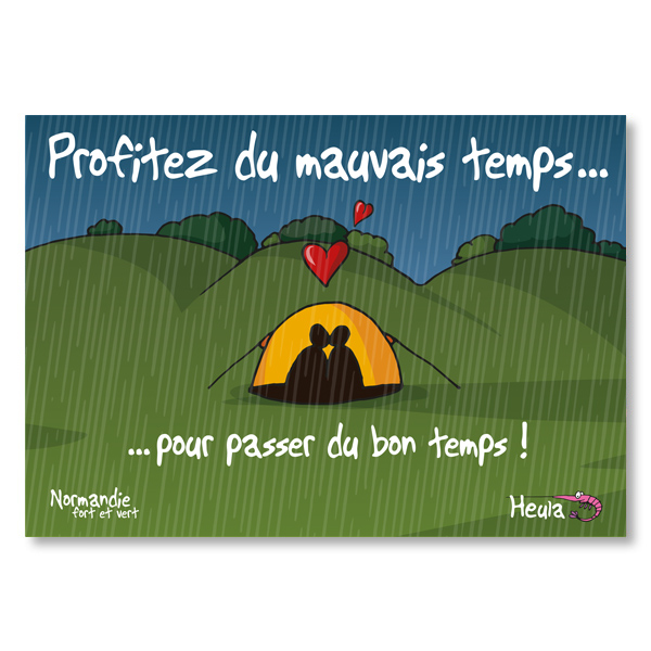 Carte postale Bon temps H283