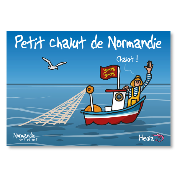[75HE-285] Carte postale Chalut H285