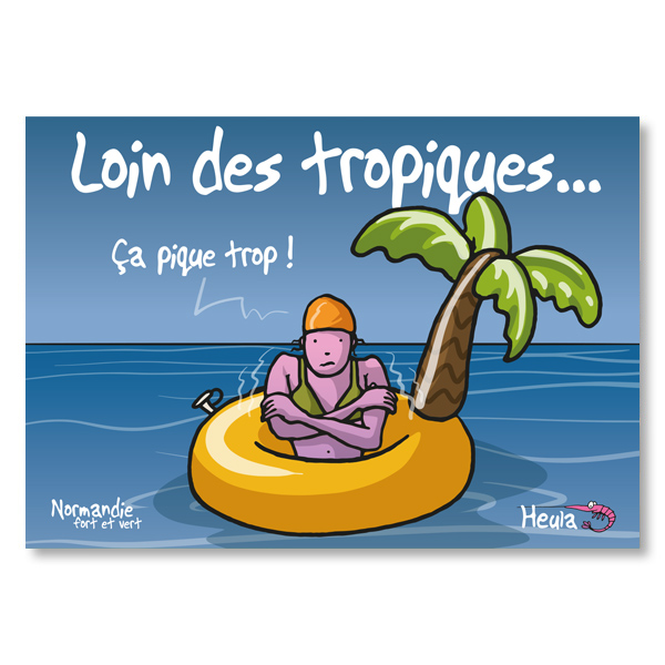 [75HE-288] Carte postale Tropiques H288