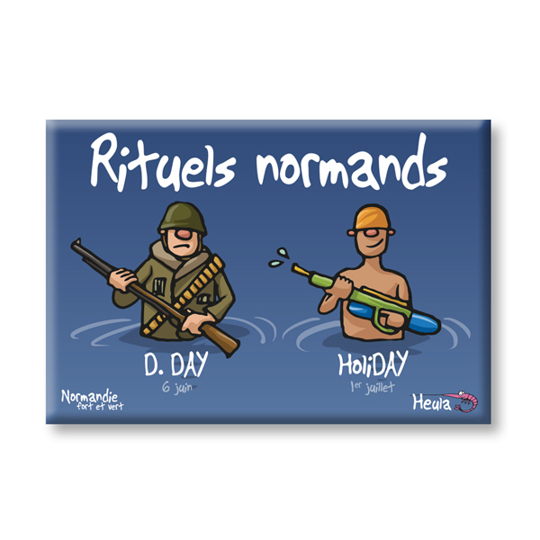 [106HE-124] Magnet Rituels normands
