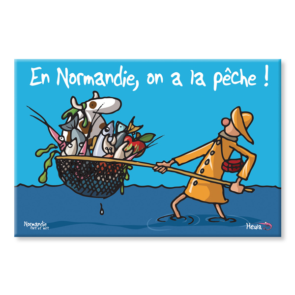 [96HE-06] Planche à découper On a la pêche