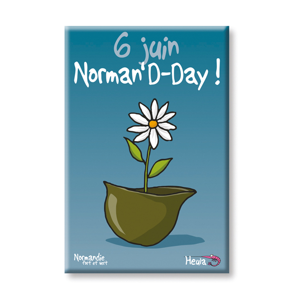 [106HE-132] Magnet DDay casque