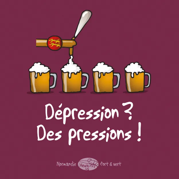 Tee-shirt homme Dépression 