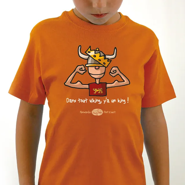 [76HE-18839/2] Tee-shirt King (2 ans)