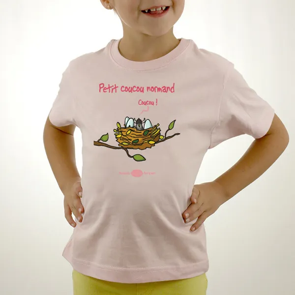 [76HE-19627/2] Tee-shirt Coucou Normand (2 ans)