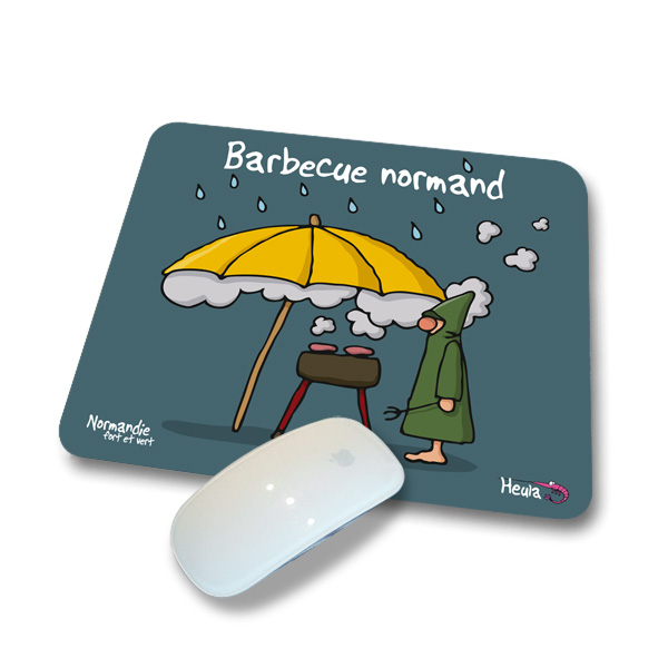 [101HE-15] Tapis de souris Barbecue