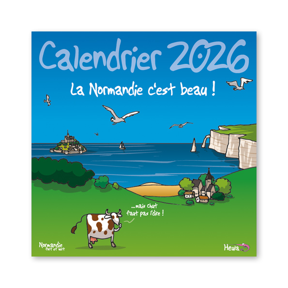 [110HE-15] Calendrier carré 2026