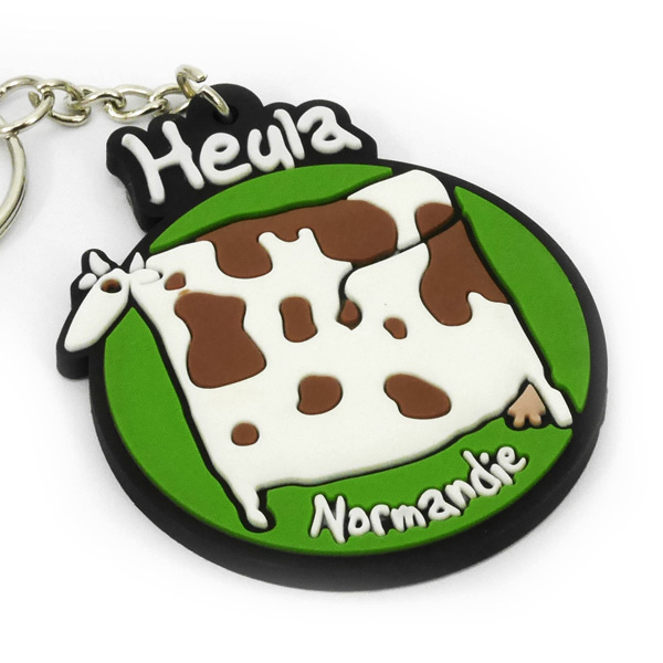 [111HE-01] Porte-clé plat Vache